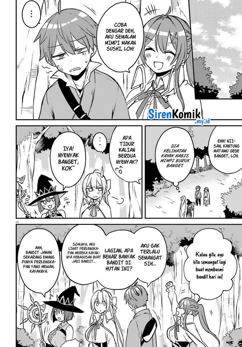 Imouto ga Onna Kishi Gakuen ni Nyuugaku Shitara Naze ka Kyuukoku no Eiyuu ni narimashita. Boku ga. Chapter 03 Gambar 21