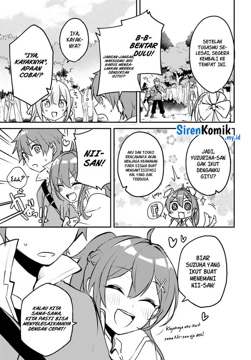 Imouto ga Onna Kishi Gakuen ni Nyuugaku Shitara Naze ka Kyuukoku no Eiyuu ni narimashita. Boku ga. Chapter 03 Gambar 8