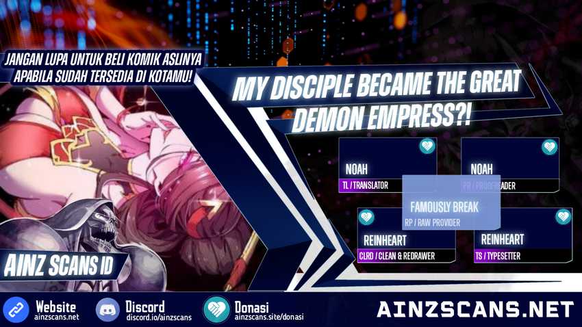 Baca Komik My Disciple Became The Great Demon Empress?! Chapter 04 Gambar 1