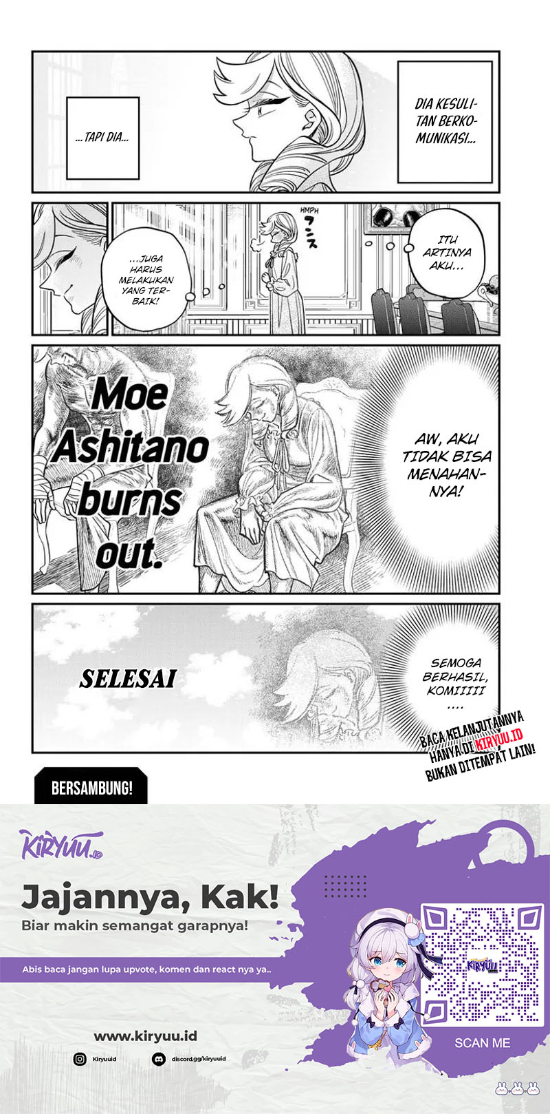 Komi-san wa Komyushou Desu Chapter 440 Gambar 9