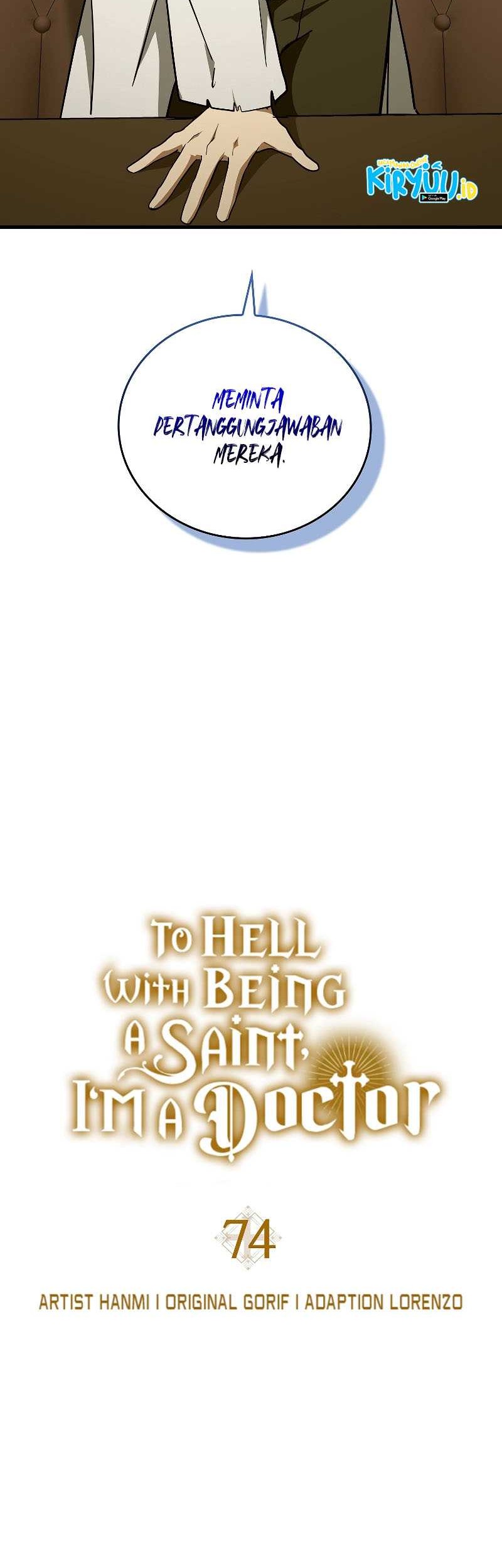 To Hell With Being a Saint, I’m a Doctor Chapter 74 Gambar 35