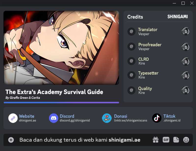 Baca Komik The Extra’s Academy Survival Guide Chapter 04 Gambar 1
