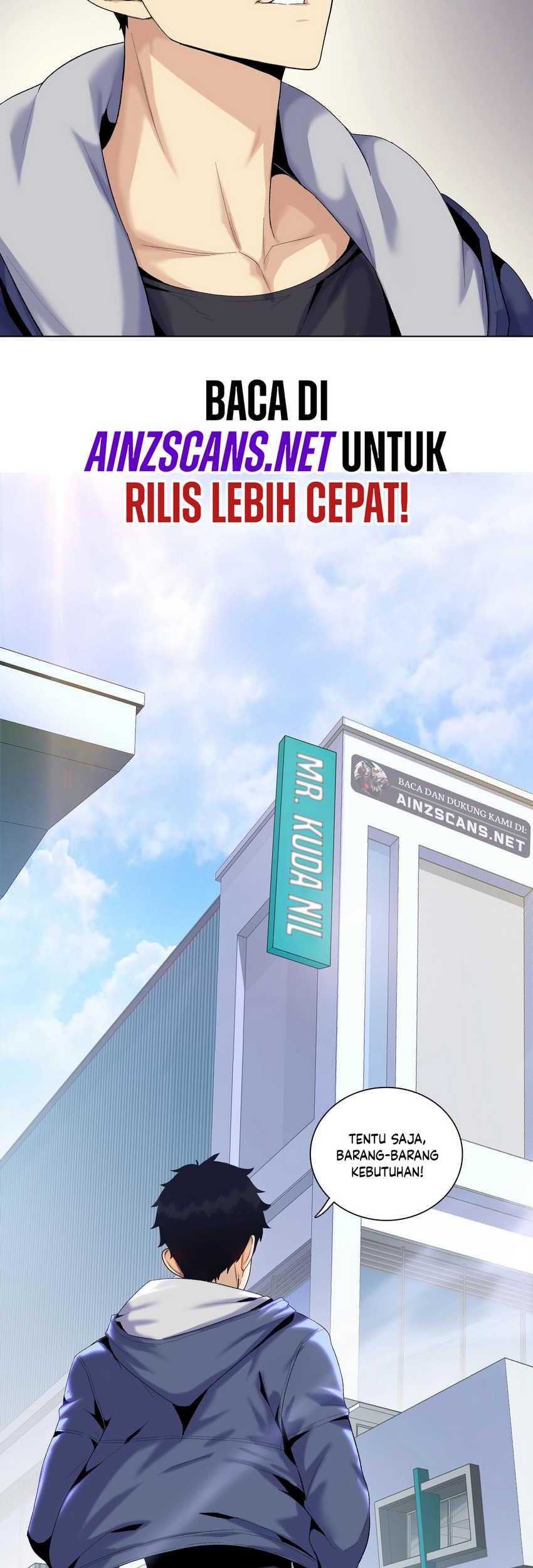 The Last All-Knowing Man Collected Trillions of Stuff from Day One Chapter 01 Gambar 24