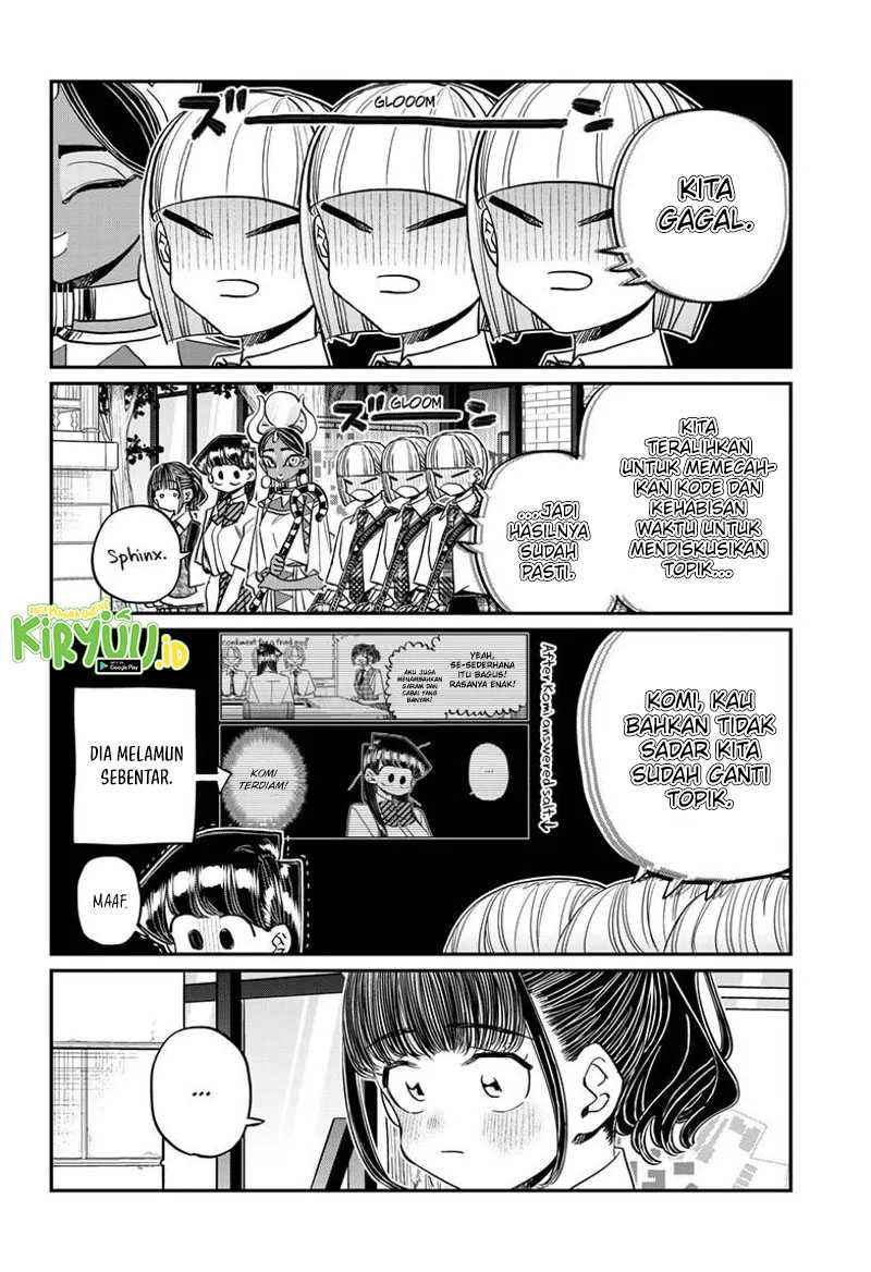 Komi-san wa Komyushou Desu Chapter 441 Gambar 15