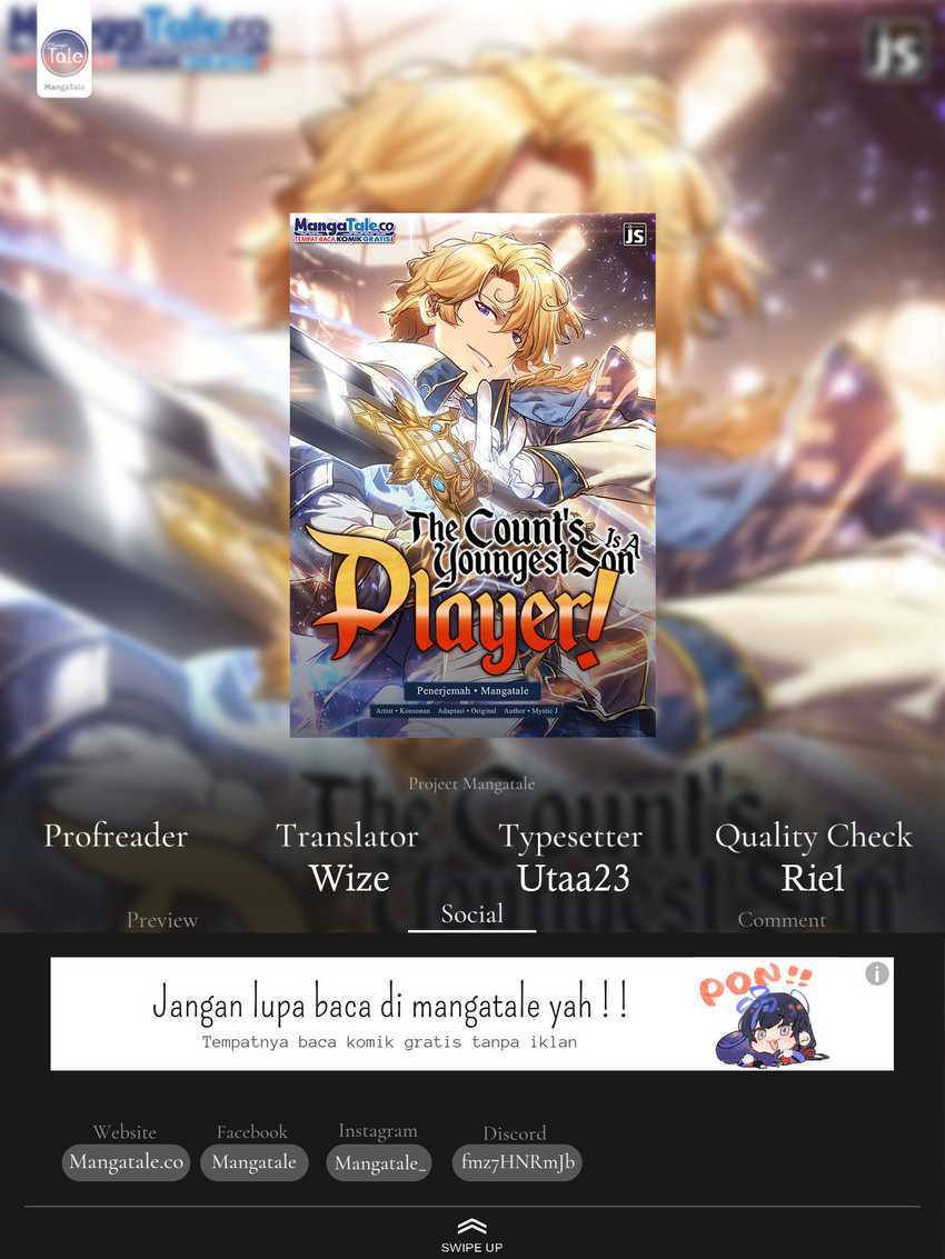 Baca Komik The Count’s Youngest Son Is A Player! Chapter 44 Gambar 1