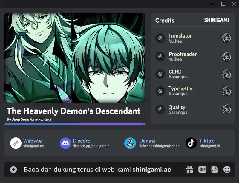 Baca Komik The Heavenly Demon’s Descendant Chapter 26 Gambar 1