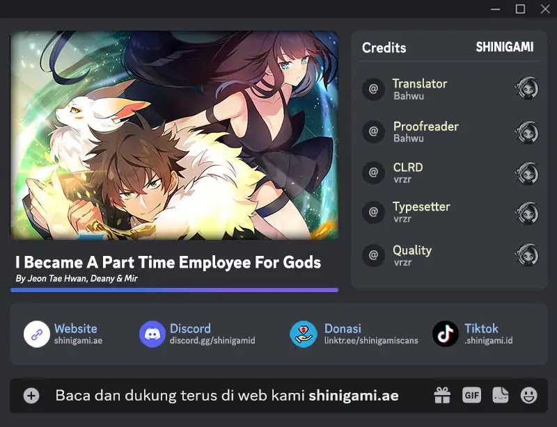 Komik I Became A Part Time Employee For Gods (Albanara of the Gods) Chapter 44 gambar nomor 1