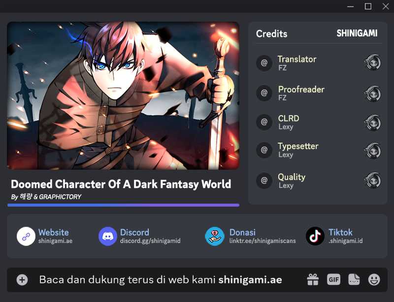 Komik Trash of A Dark Fantasy Chapter 19 gambar nomor 1