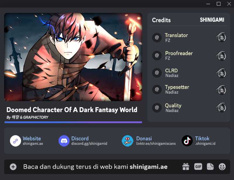 Komik Trash of A Dark Fantasy Chapter 16 gambar nomor 1