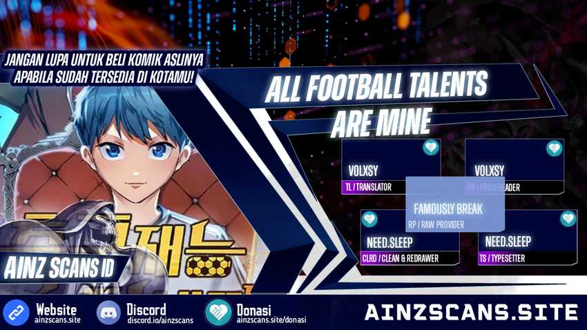 Baca Komik All Football Talents Are Mine Chapter 01 Gambar 1