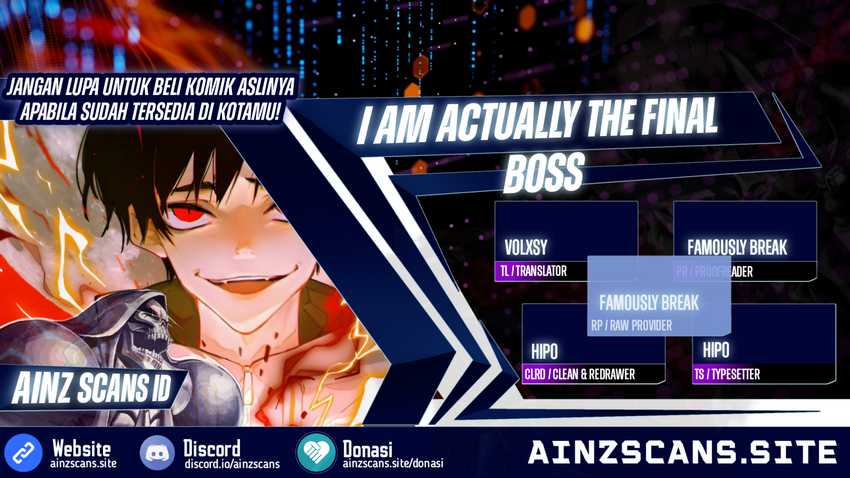 Baca Komik I’m Actually The Final Boss Chapter 03 Gambar 1