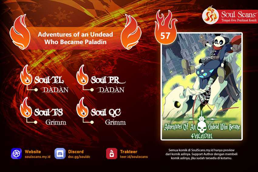 Komik Adventures of an Undead Who Became Paladin Chapter 57 gambar nomor 1