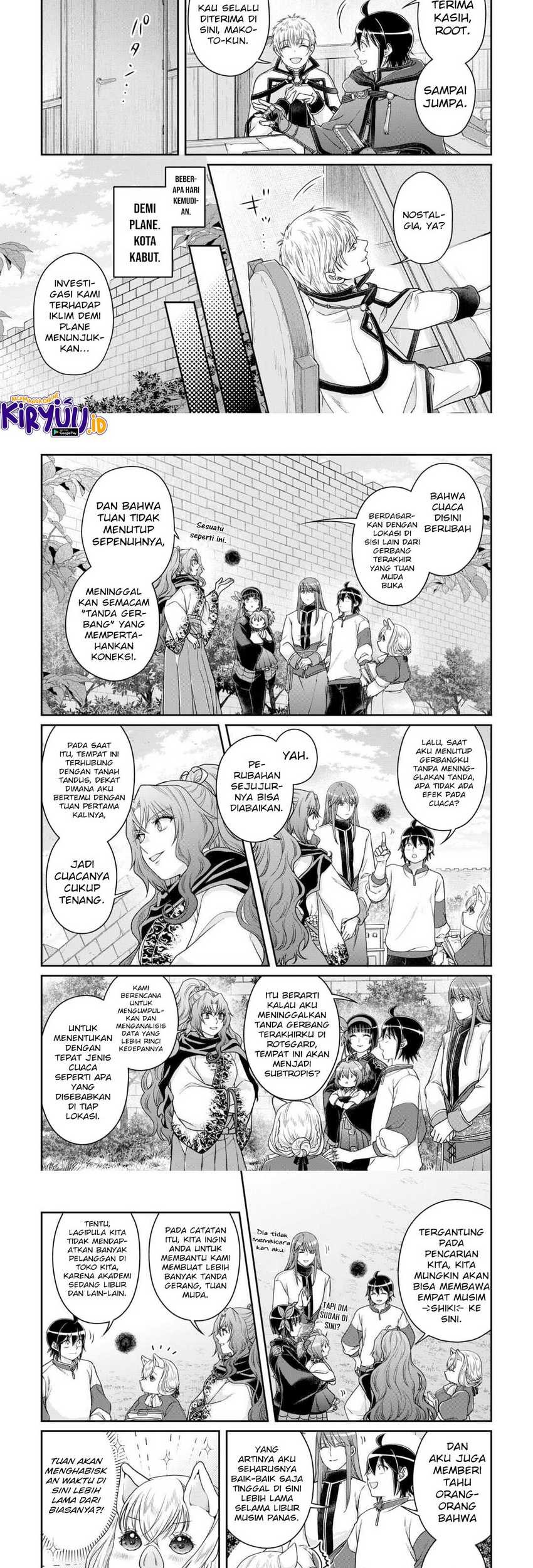 Tsuki ga Michibiku Isekai Douchuu Chapter 93 Gambar 8