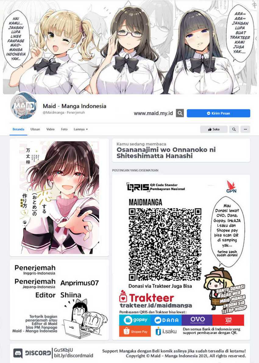 Komik Osananajimi wo Onnanoko ni Shiteshimatta Hanashi - Chapter Chapter 87 - Halaman 2