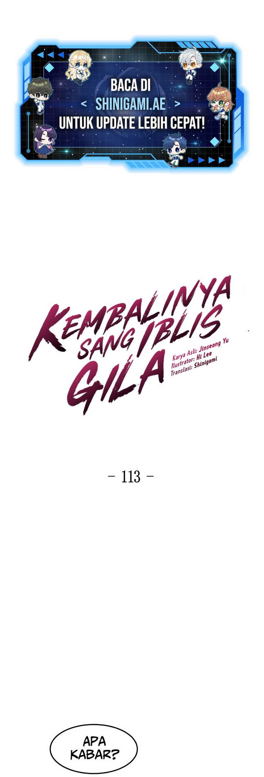Baca Manhwa Return of the Mad Demon Chapter 113 Gambar 2