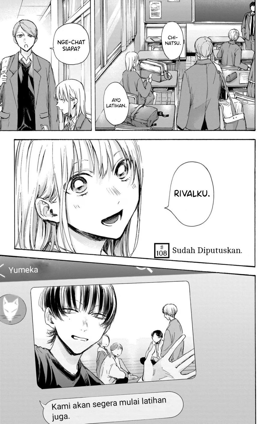 Manga Ao no Hako Chapter 108 gambar nomor 2