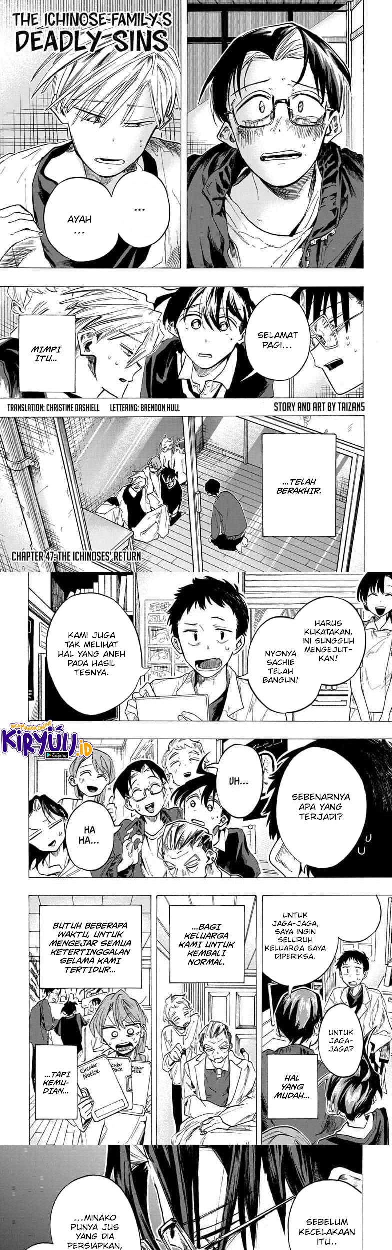 Baca Manga The Ichinose Family’s Deadly Sins Chapter 47 Gambar 2