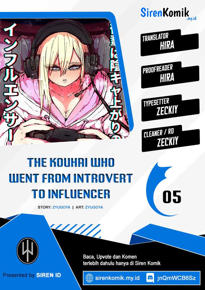 Baca Komik Kouhai wa Inkya Agari no Infuruensaa Chapter 05 Gambar 1