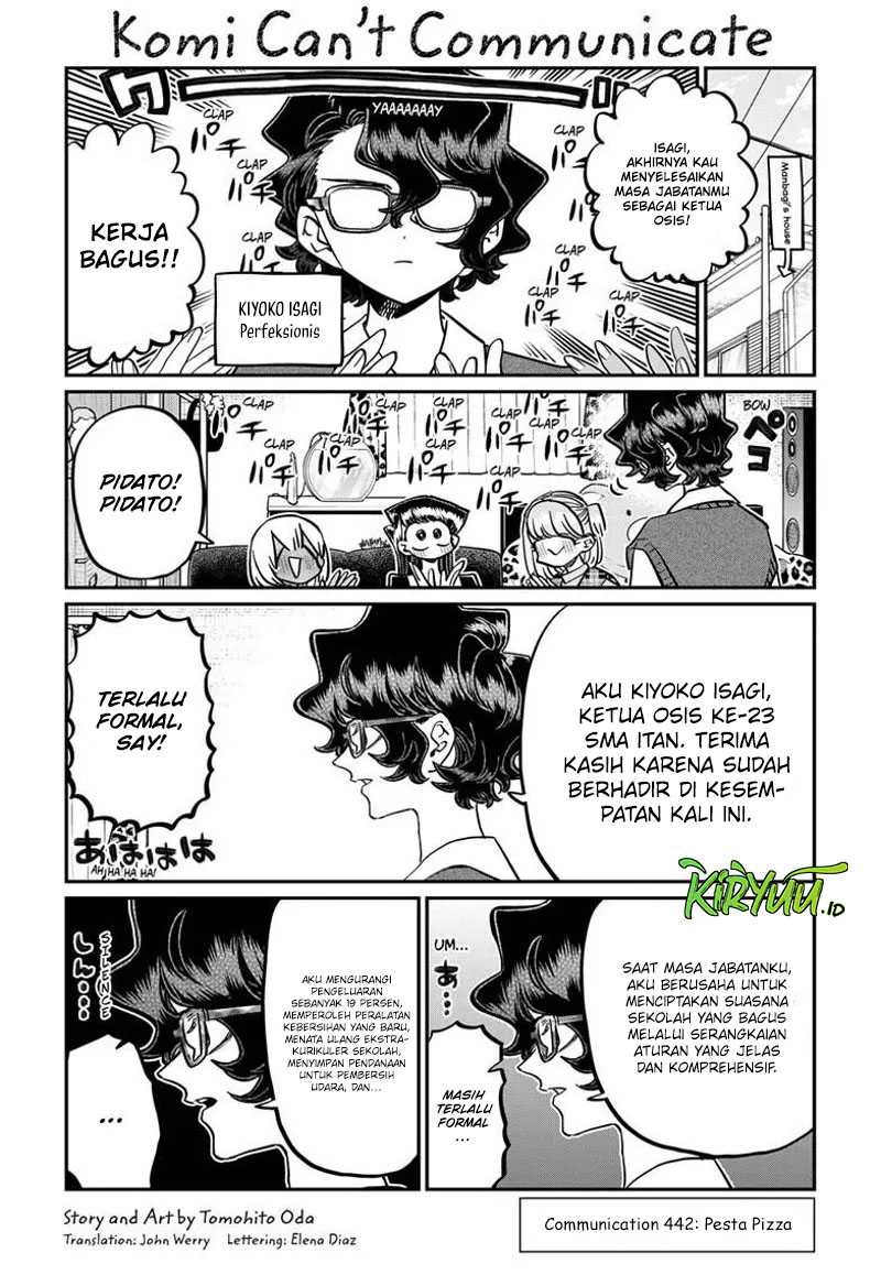 Baca Manga Komi-san wa Komyushou Desu Chapter 442 Gambar 2