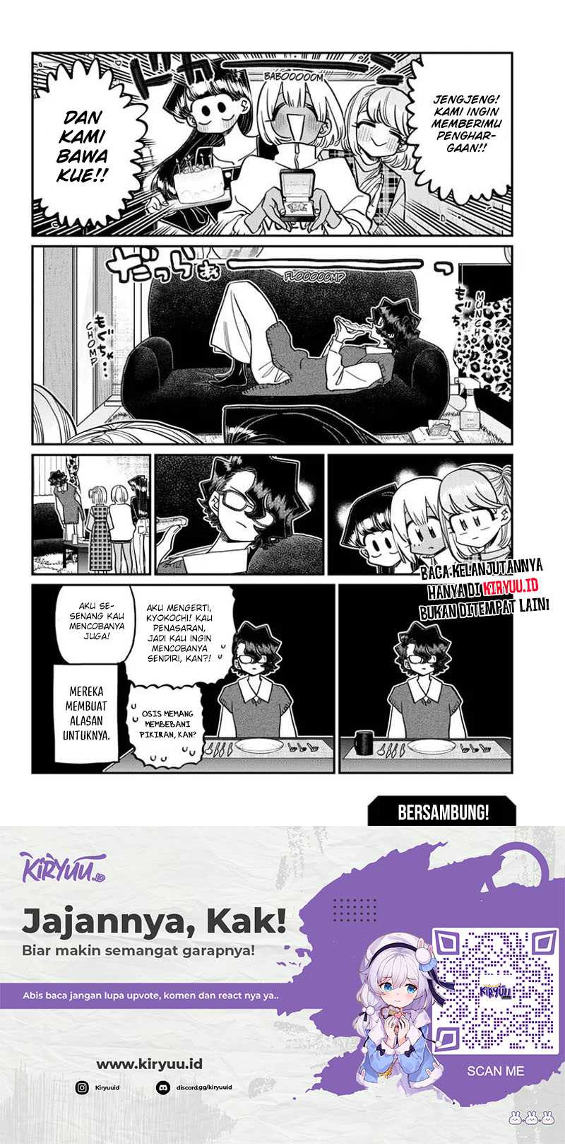 Komi-san wa Komyushou Desu Chapter 442 Gambar 9