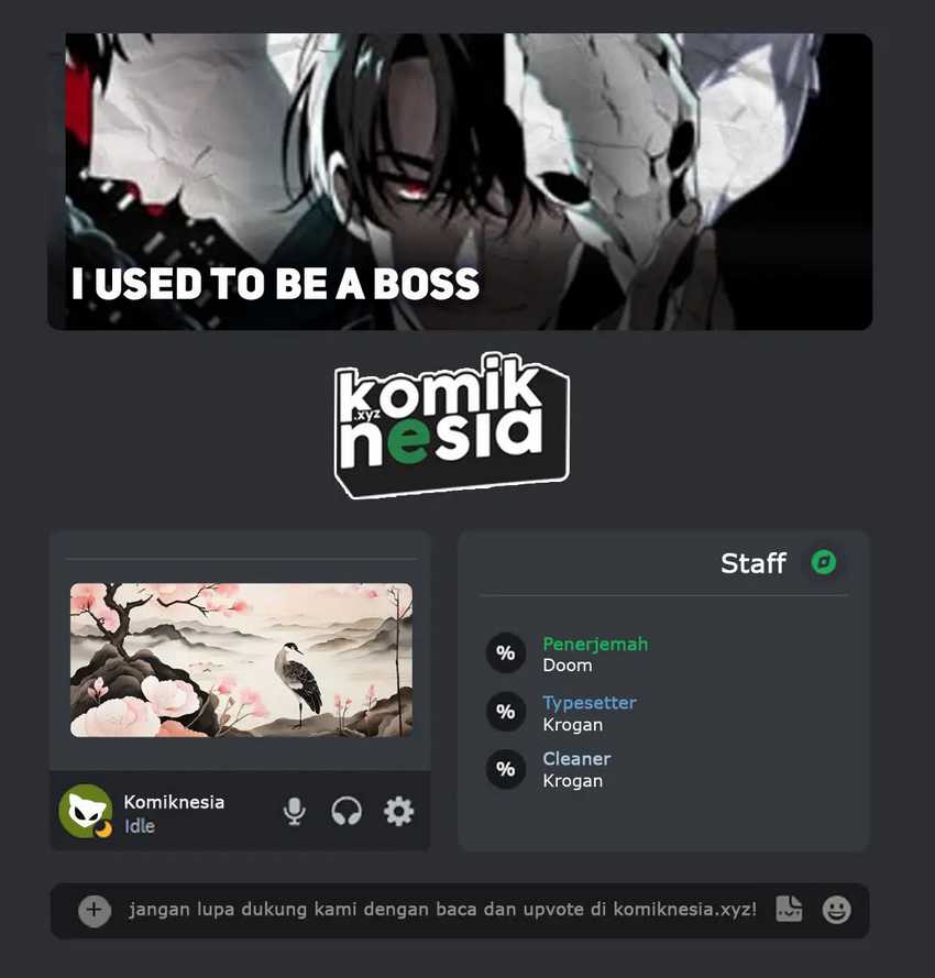 Baca Komik I Used To Be The Boss Chapter 64 Gambar 1