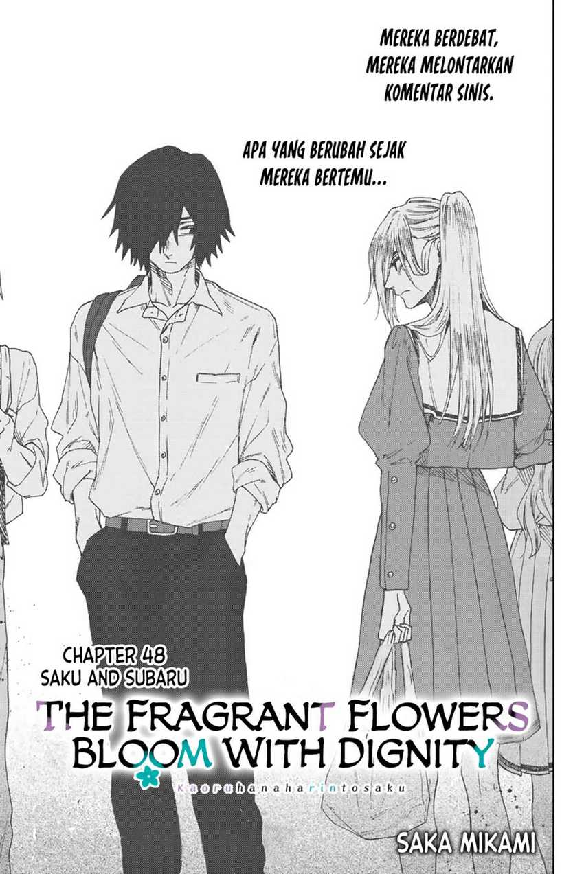 Baca Manga Kaoru Hana wa Rin to Saku Chapter 48 Gambar 2