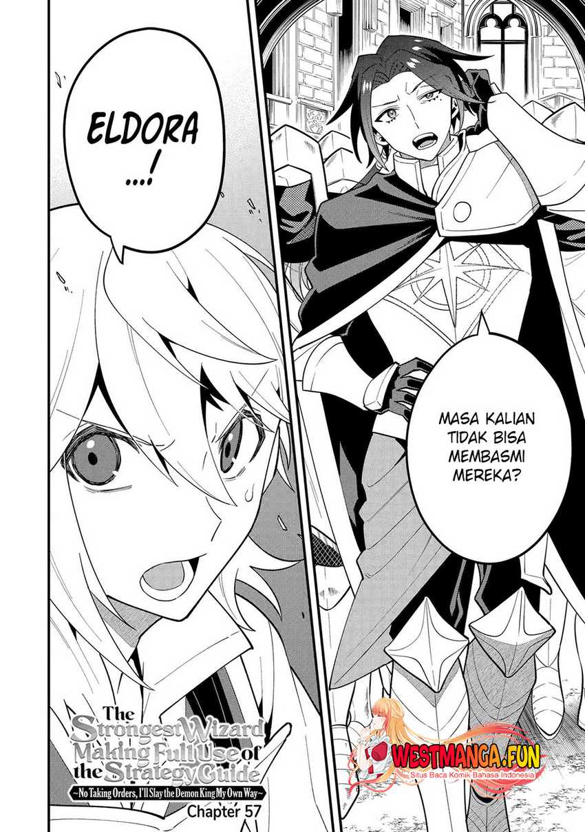 Kouryakuhon o Kushi Suru Saikyou no Mahoutsukai ~”meirei sa sero” to wa Iwa Senai Oreryuu Mao Tobatsu Saizen Ruuto ~ Chapter 57 Gambar 4