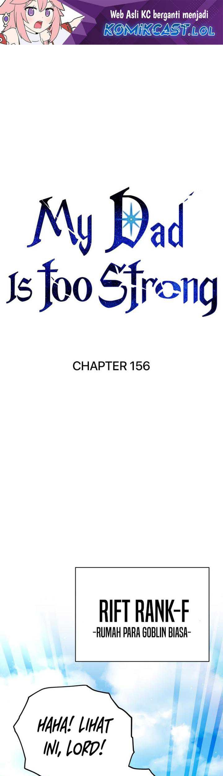 Baca Manhwa My Dad Is Too Strong Chapter 156 Gambar 2