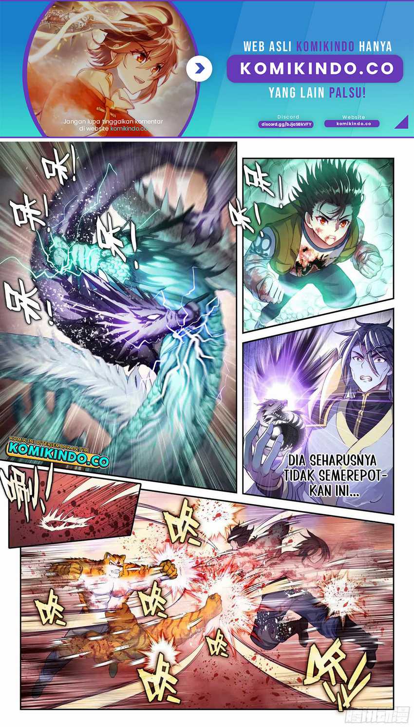 Baca Manhua Wu Dong Qian Kun Chapter 221 Gambar 2