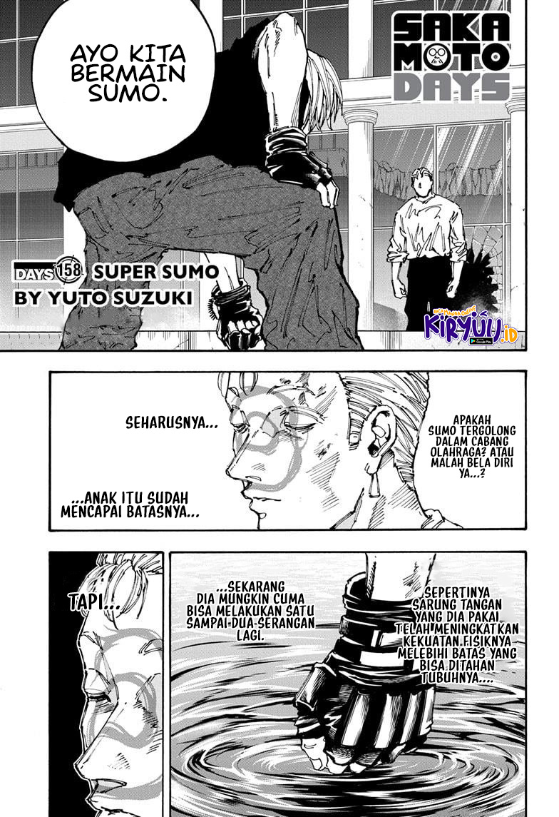 Baca Manga Sakamoto Days Chapter 158 Gambar 2