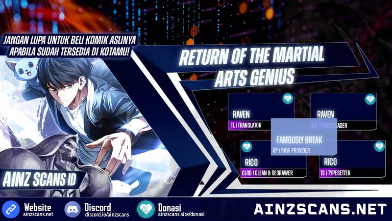Komik Return Of The Martial Arts Genius Chapter 33 gambar nomor 1
