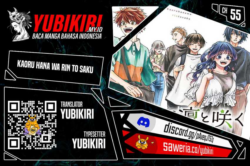 Baca Komik Kaoru Hana wa Rin to Saku Chapter 55 Gambar 1