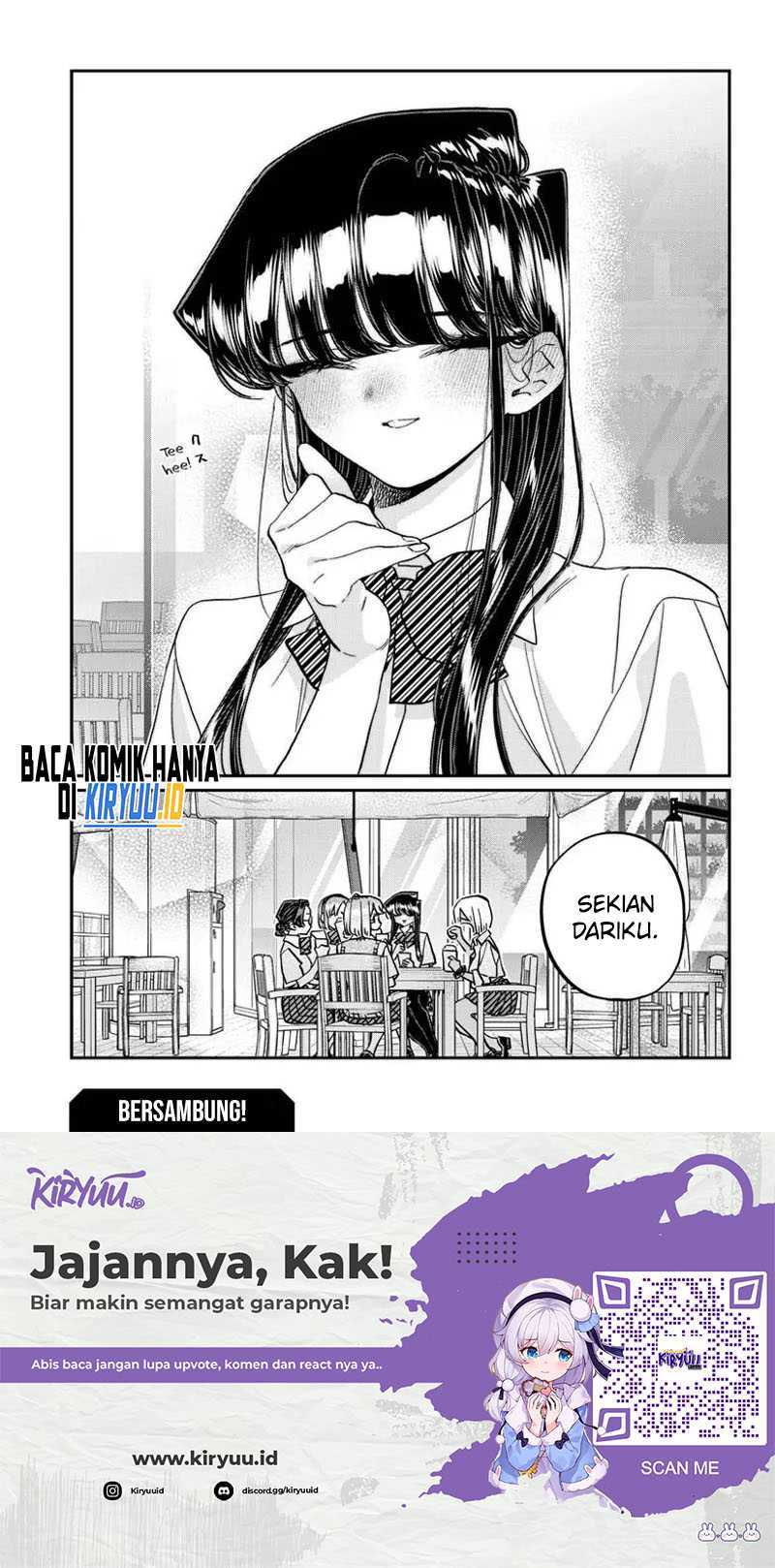 Komi-san wa Komyushou Desu Chapter 444 Gambar 13