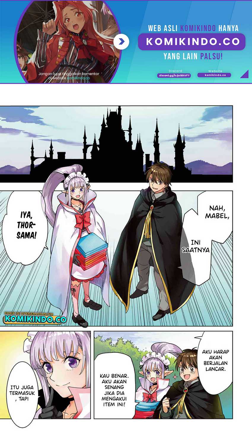 Baca Manga Souzou Renkinjutsushi wa Jiyuu wo Ouka suru: Kokyou wo Tsuihou saretara, Maou no Ohizamoto de Chouzetsu Kouka no Magic Item Tsukuri-houdai ni Narimashita Chapter 12.1 Gambar 2