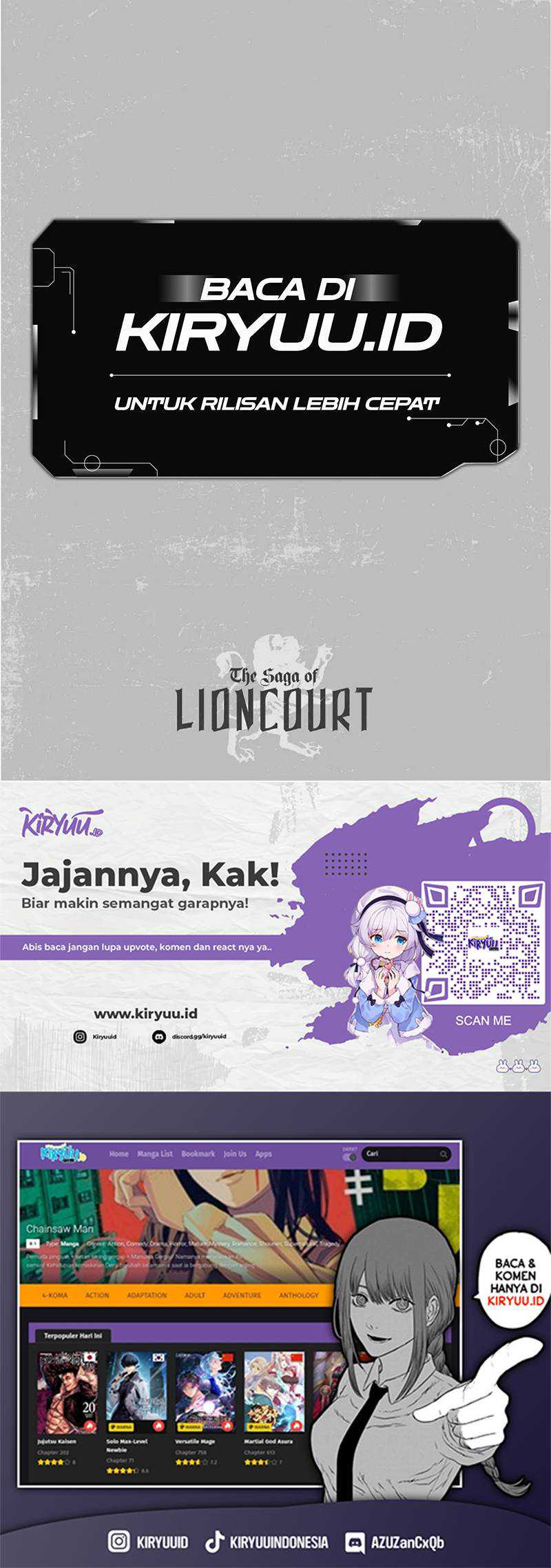 Lion Coeur Senki Chapter 30 Gambar 23