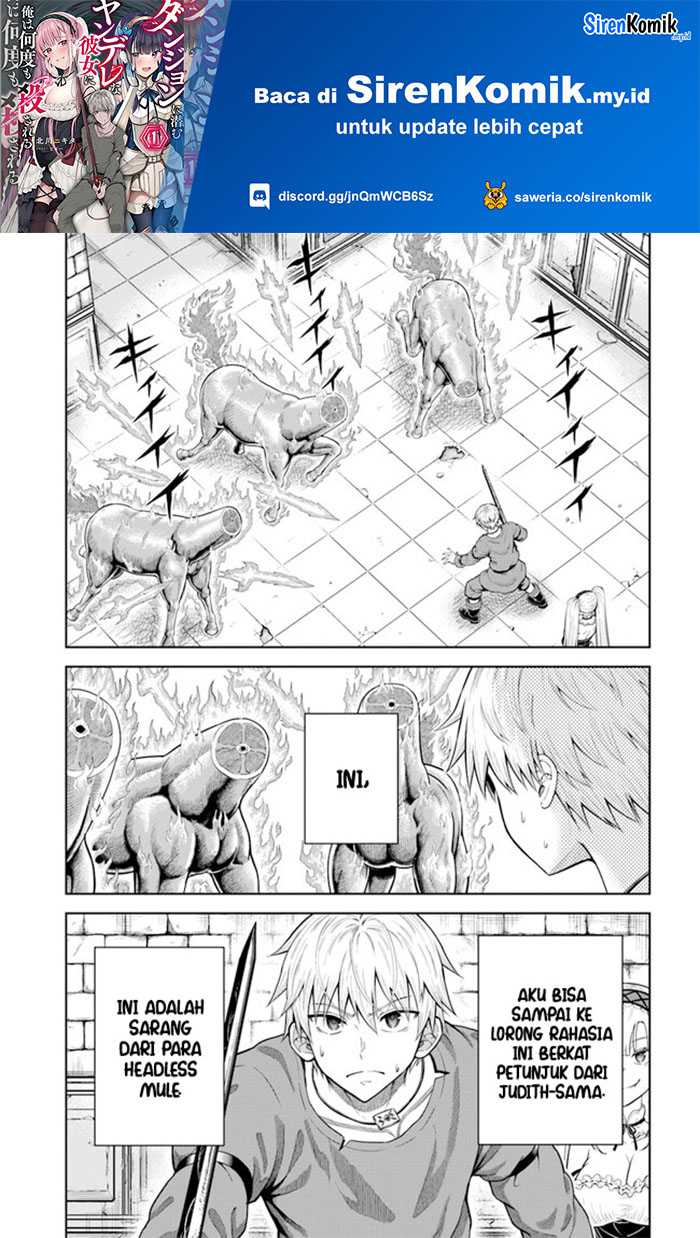 Baca Manga Dungeon ni Hisomu Yandere na Kanojo ni Ore wa Nando mo Korosareru Chapter 11 Gambar 2