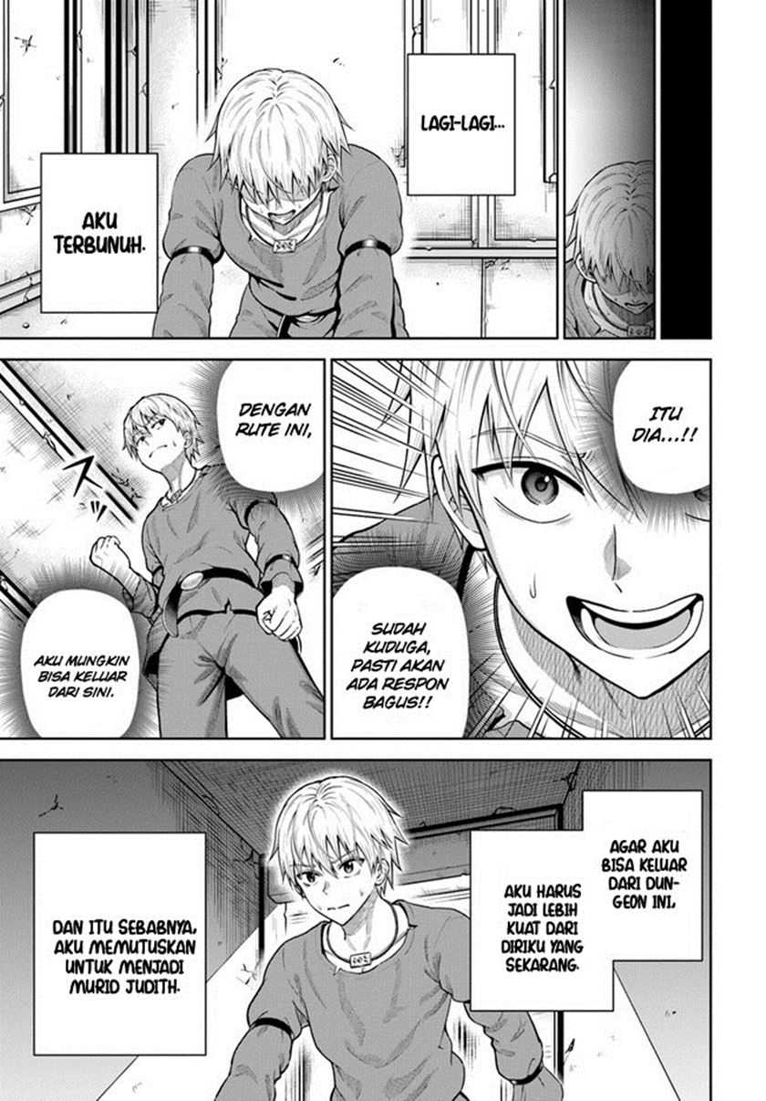 Dungeon ni Hisomu Yandere na Kanojo ni Ore wa Nando mo Korosareru Chapter 09 Gambar 6