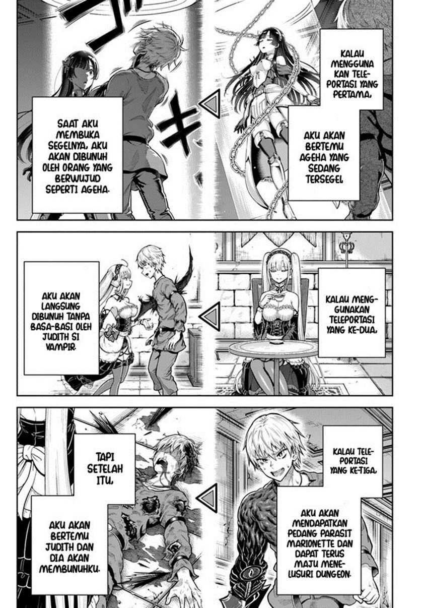 Dungeon ni Hisomu Yandere na Kanojo ni Ore wa Nando mo Korosareru Chapter 08 Gambar 14