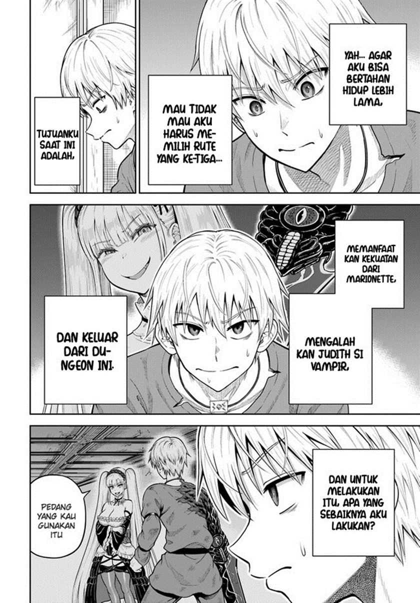 Dungeon ni Hisomu Yandere na Kanojo ni Ore wa Nando mo Korosareru Chapter 08 Gambar 15