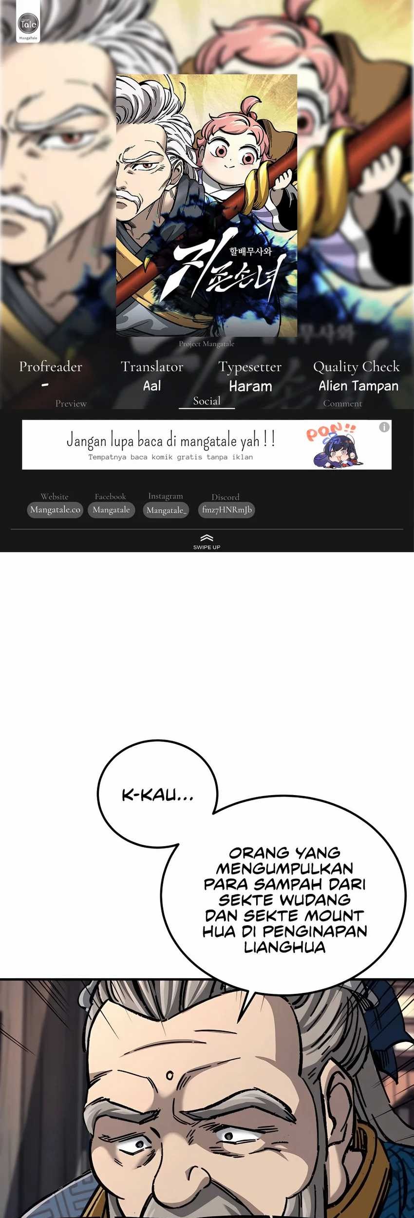 Baca Komik Warrior Grandpa and Supreme Granddaughter Chapter 33 Gambar 1