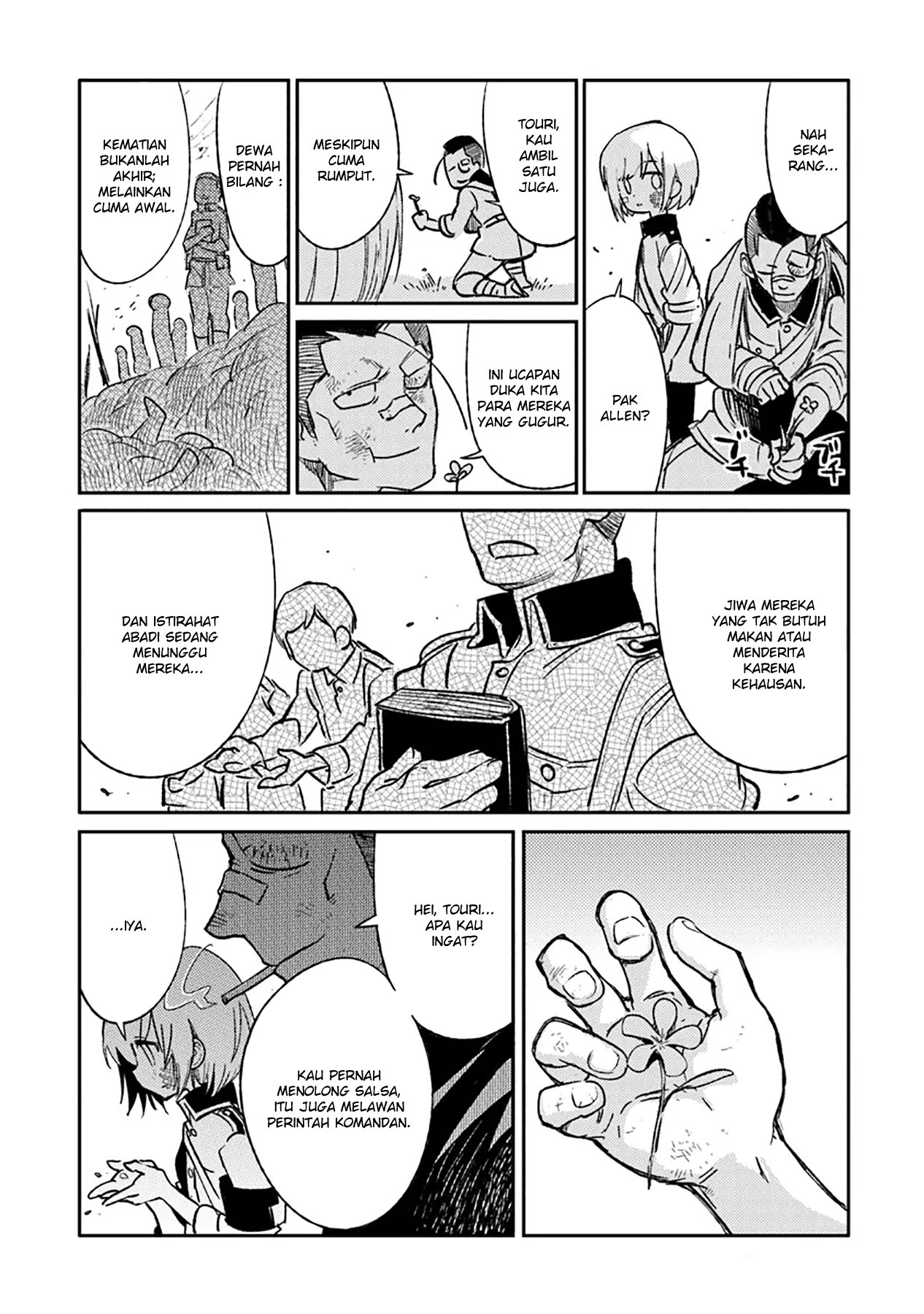 TS Eiseihei-san no Senjou Nikki Chapter 07 Gambar 22