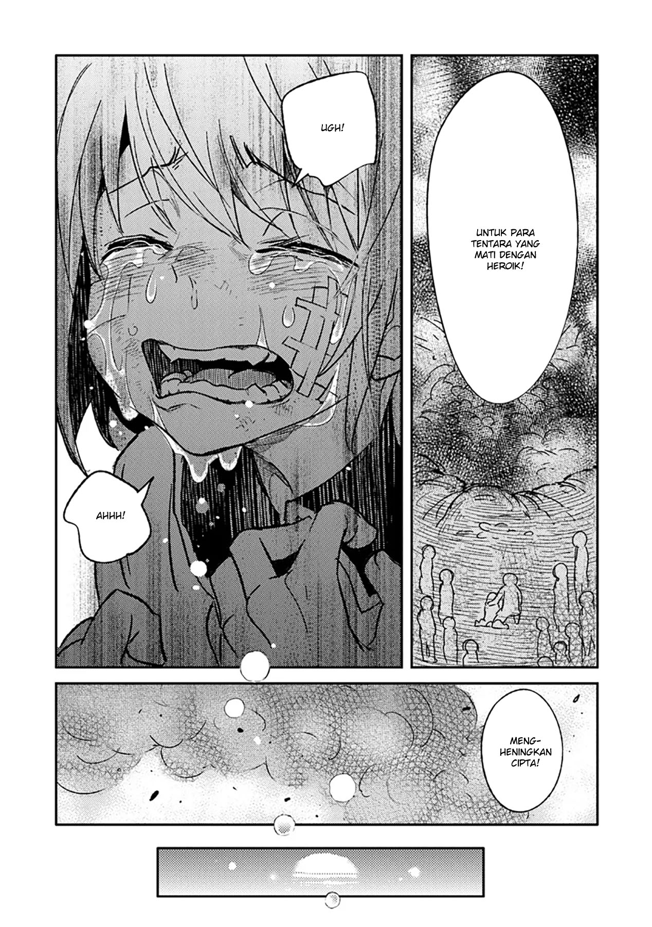 TS Eiseihei-san no Senjou Nikki Chapter 07 Gambar 27