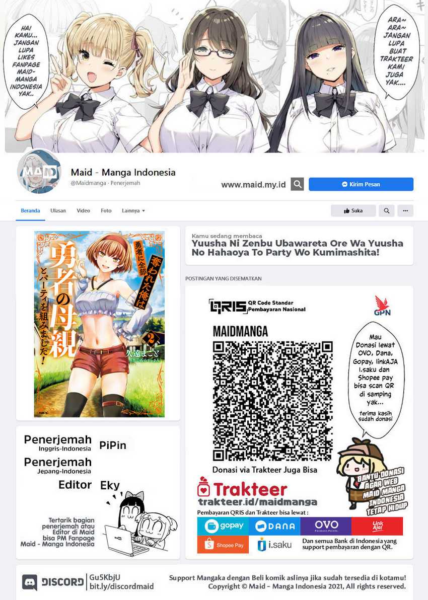 Baca Manga Yuusha ni Zenbu Ubawareta Ore wa Yuusha no Hahaoya to Party wo Kumimashita! Chapter 13 Gambar 2