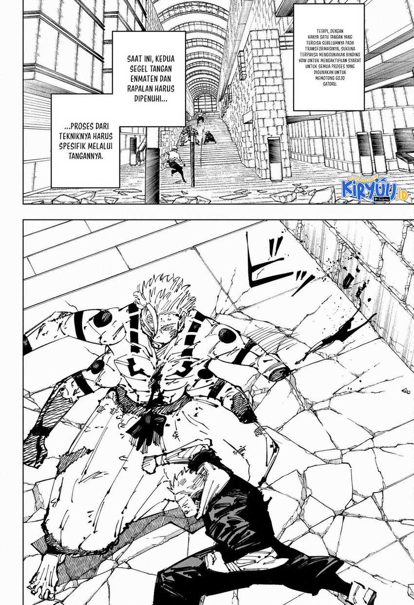 Jujutsu Kaisen Chapter 255 Gambar 17