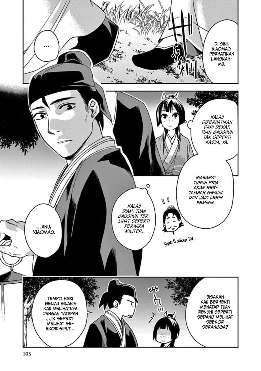 Kusuriya no Hitorigoto ~Maomao no Koukyuu Nazotoki Techou~ Chapter 03 Gambar 20