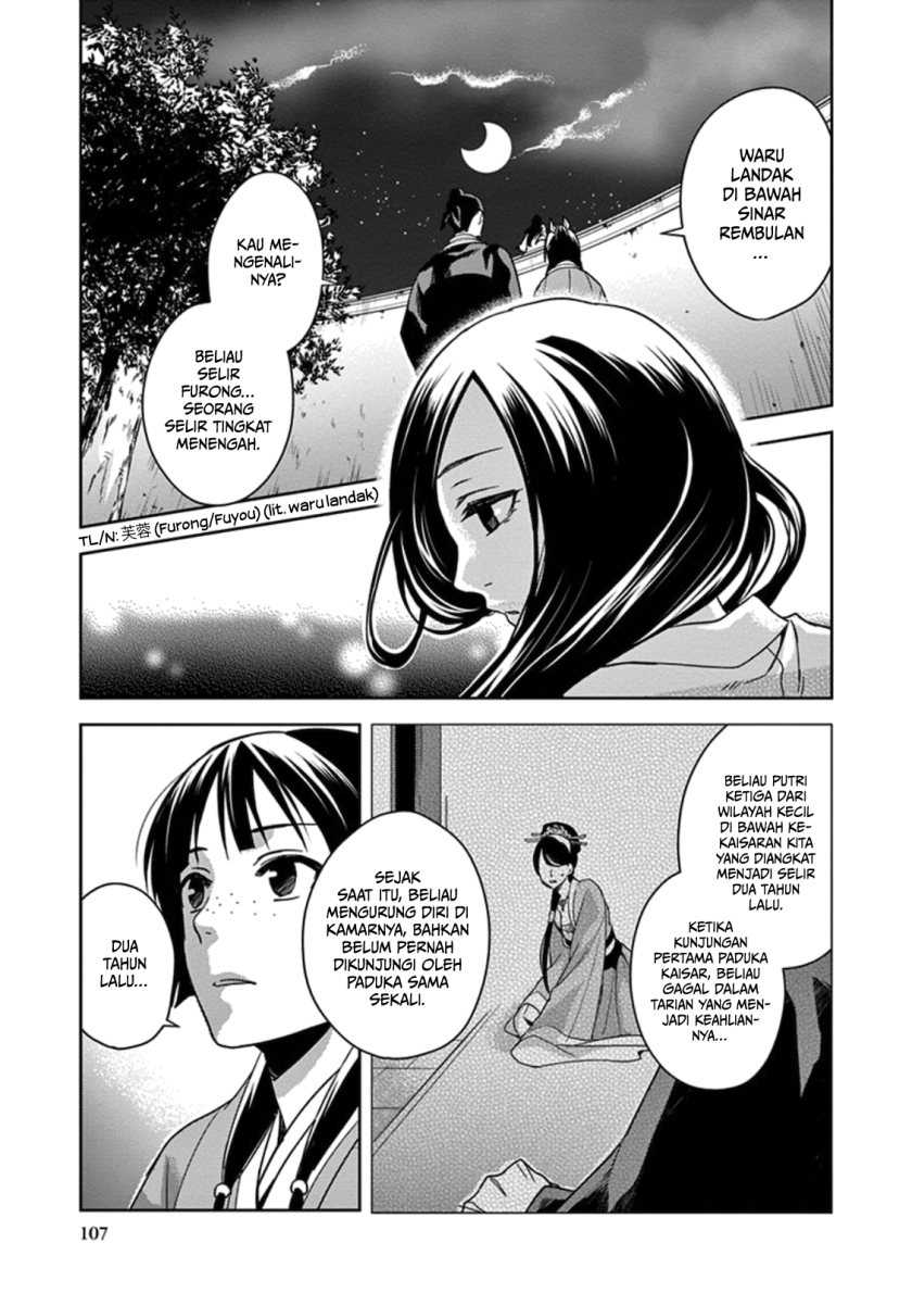 Kusuriya no Hitorigoto ~Maomao no Koukyuu Nazotoki Techou~ Chapter 03 Gambar 23