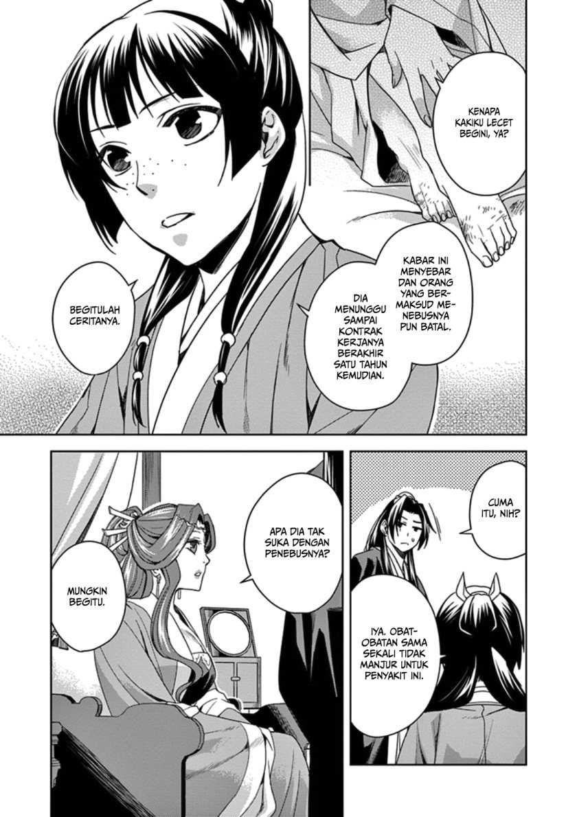 Kusuriya no Hitorigoto ~Maomao no Koukyuu Nazotoki Techou~ Chapter 03 Gambar 27
