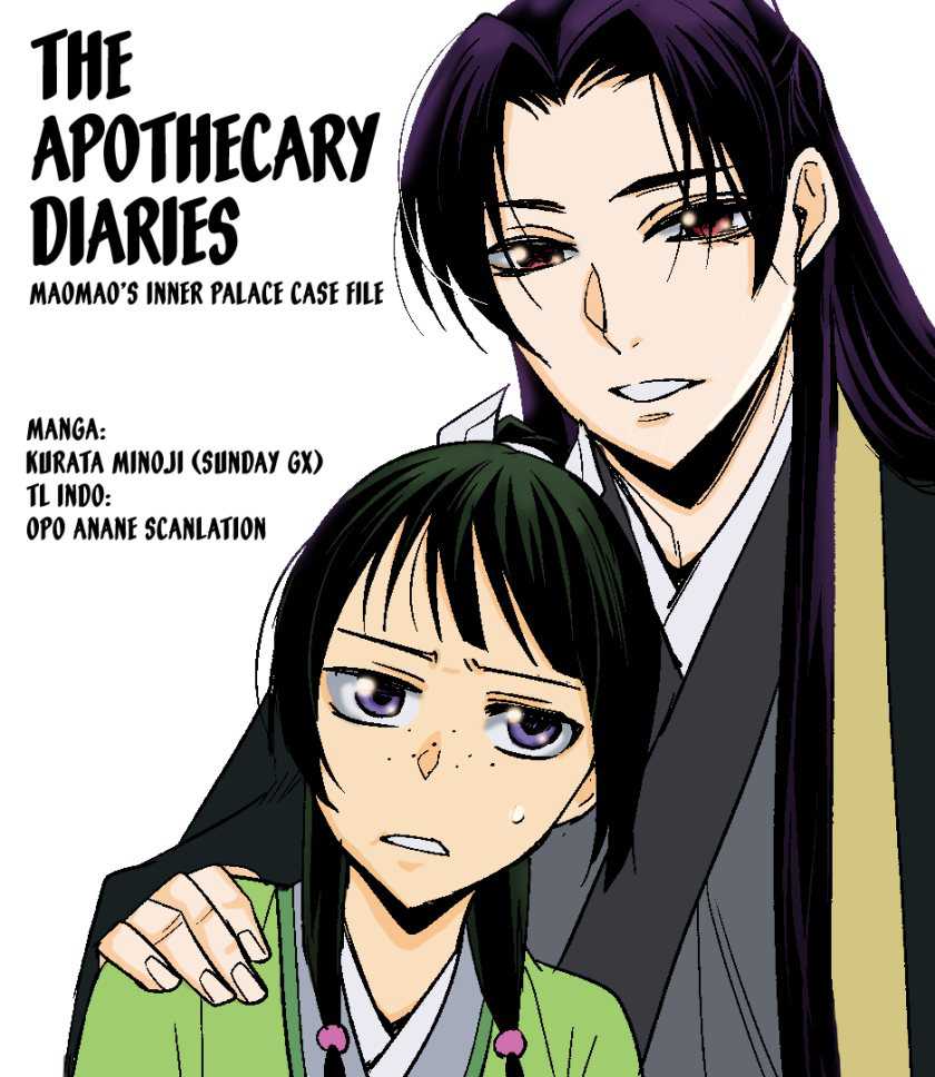 Kusuriya no Hitorigoto ~Maomao no Koukyuu Nazotoki Techou~ Chapter 03 Gambar 39