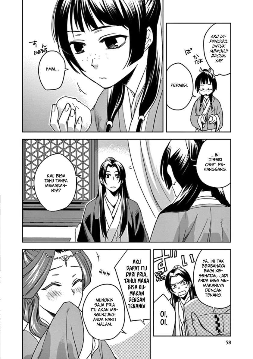 Kusuriya no Hitorigoto ~Maomao no Koukyuu Nazotoki Techou~ Chapter 02 Gambar 13