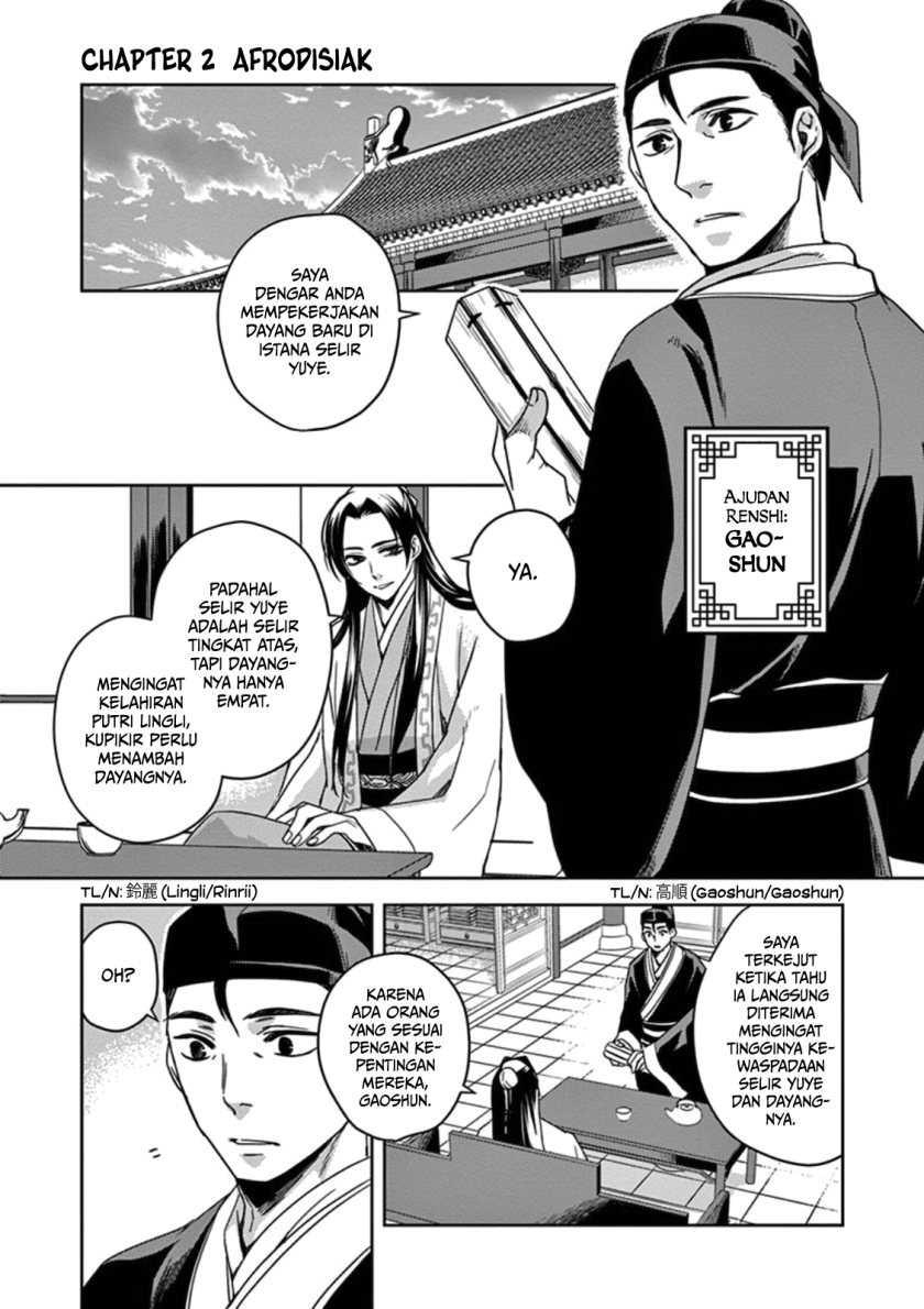 Baca Manga Kusuriya no Hitorigoto ~Maomao no Koukyuu Nazotoki Techou~ Chapter 02 Gambar 2